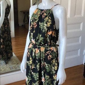 H&M long floral dress